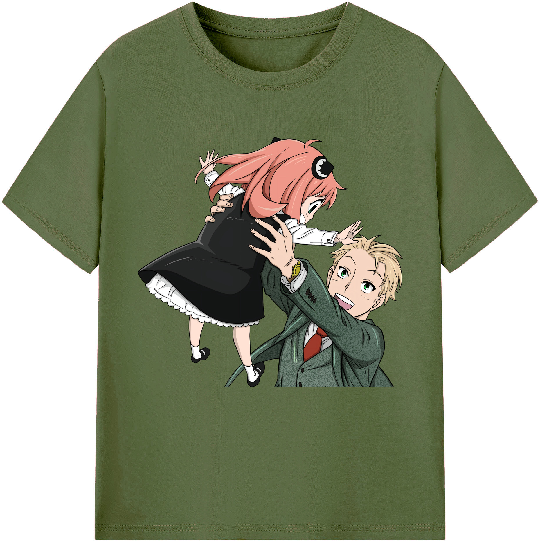 （画像用） SPY×FAMILY间谍家家酒 綿100％半袖Tシャツ（フロントプリント）